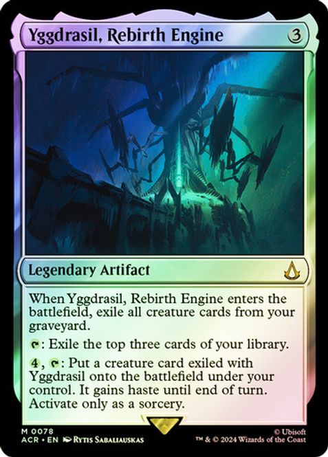 Hovedbilde Yggdrasil, Rebirth Engine