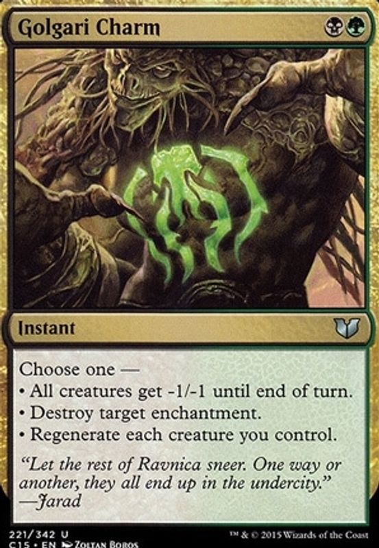 Golgari Charm