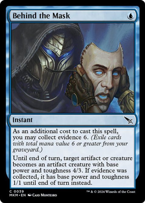 Hovedbilde Behind the Mask (Foil)