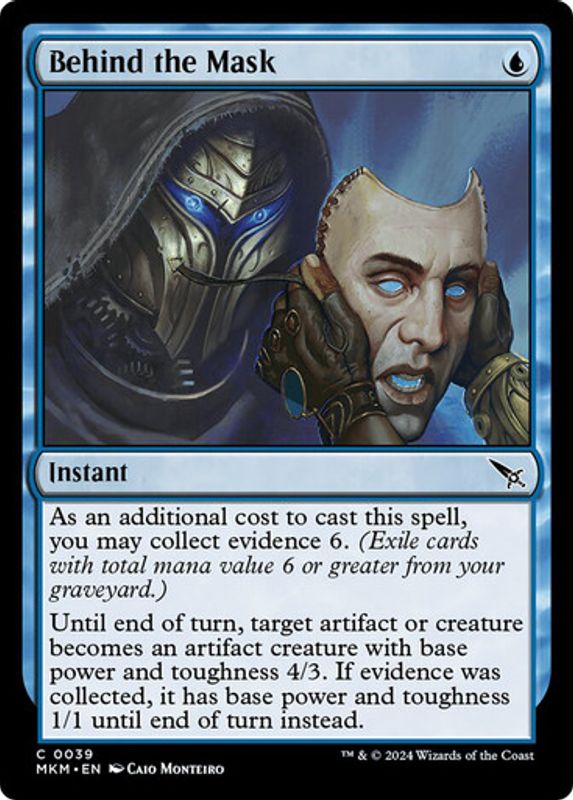 Behind the Mask (Foil)