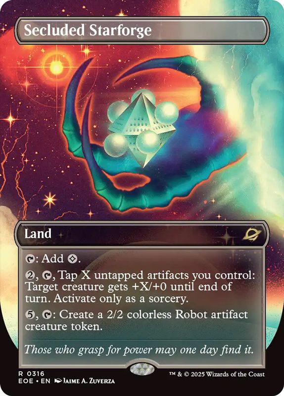 Secluded Starforge (#316) (Borderless)
