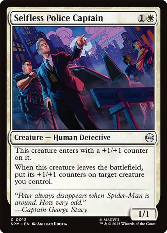 Selfless Police Captain