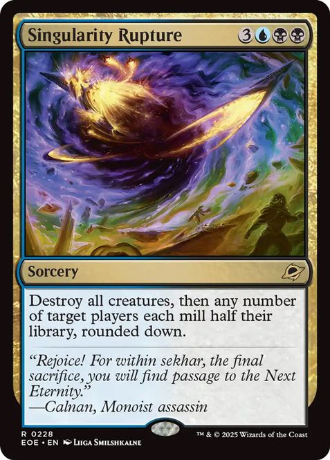 Hovedbilde Singularity Rupture