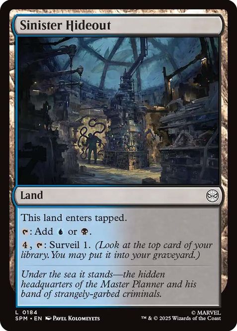 Hovedbilde Sinister Hideout