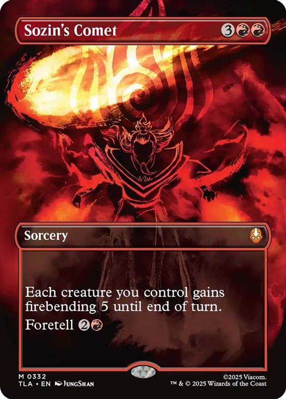 Sozin's Comet (#332) (Foil)