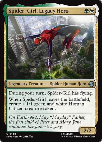 Hovedbilde Spider-Girl, Legacy Hero