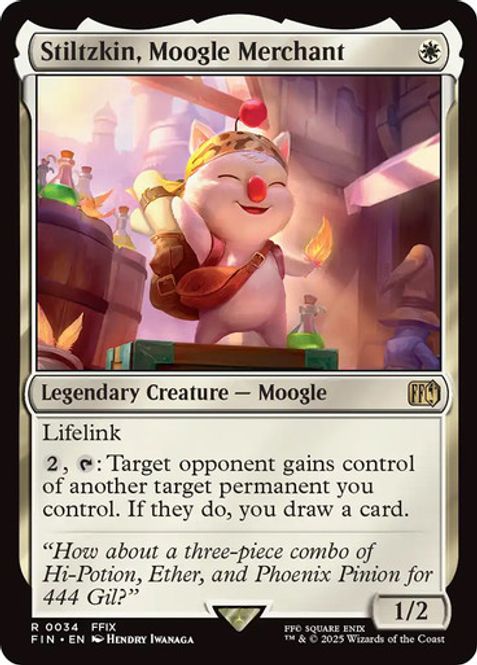 Hovedbilde Stiltzkin, Moogle Merchant