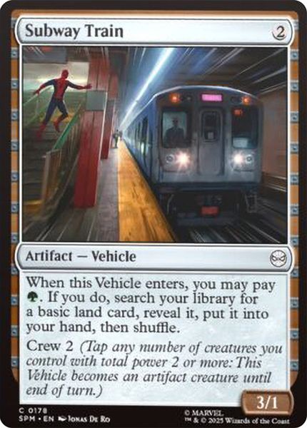 Hovedbilde Subway Train (Foil)