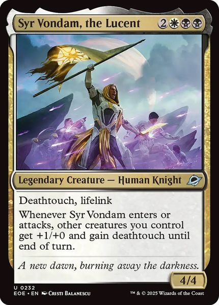Hovedbilde Syr Vondam, the Lucent