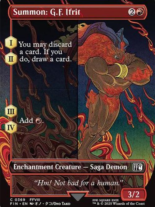 Hovedbilde Summon: G.F. Ifrit (Showcase)