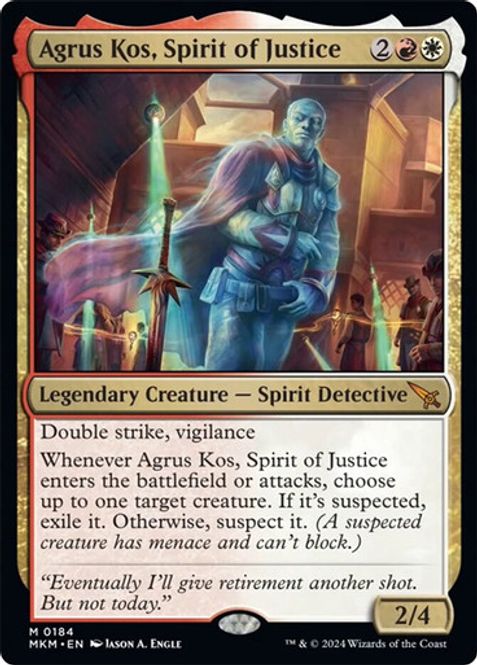 Hovedbilde Agrus Kos, Spirit of Justice ...