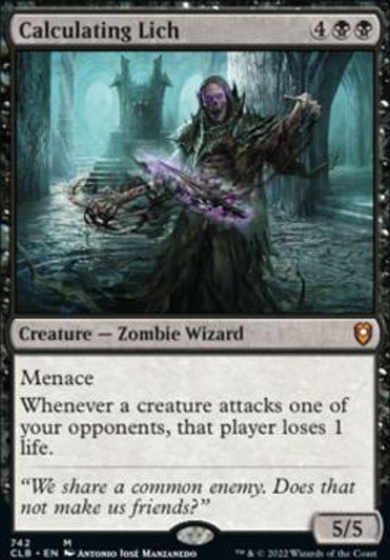 Calculating Lich