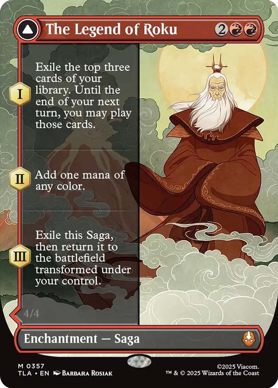 The Legend of Roku (Borderless) (Foil)