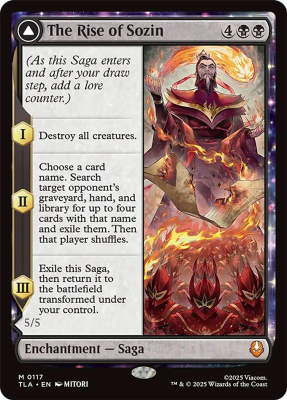 The Rise of Sozin (Foil)
