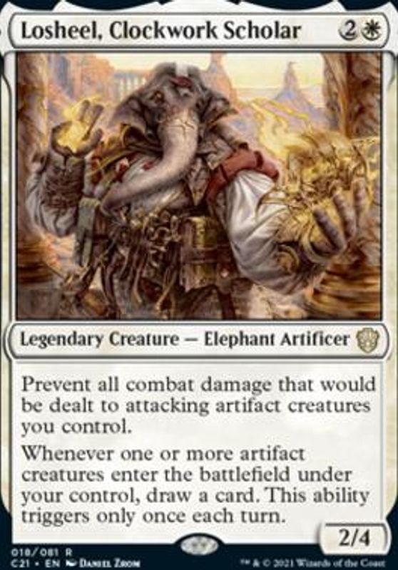 Losheel, Clockwork Scholar