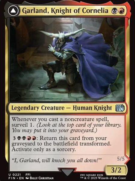 Hovedbilde Garland, Knight of Cornelia ...