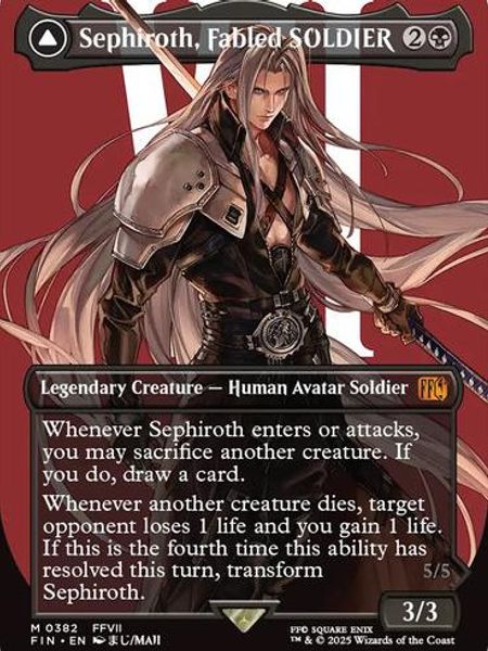 Hovedbilde Sephiroth, Fabled SOLDIER // ...