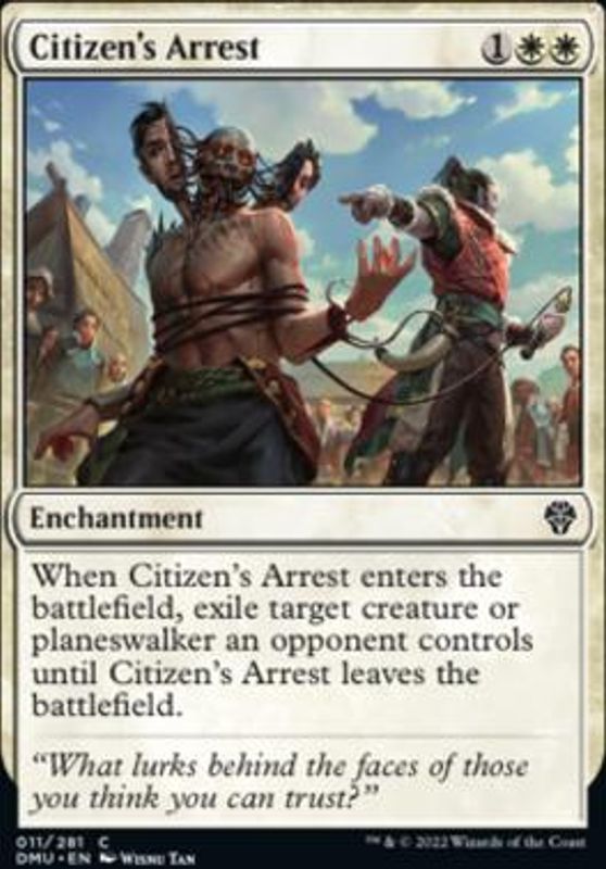 Citizen's Arrest (foil)