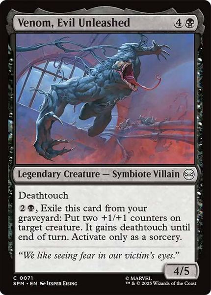 Hovedbilde Venom, Evil Unleashed (Foil)