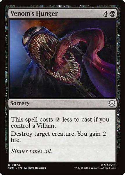 Hovedbilde Venom's Hunger (Foil)
