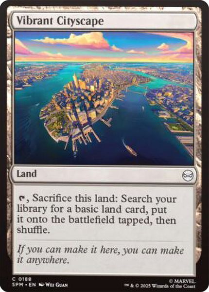 Hovedbilde Vibrant Cityscape (Foil)