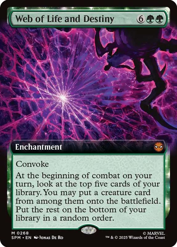 Web of Life and Destiny (Extended Art) (Foil)