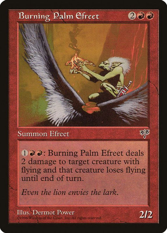 Burning Palm Efreet