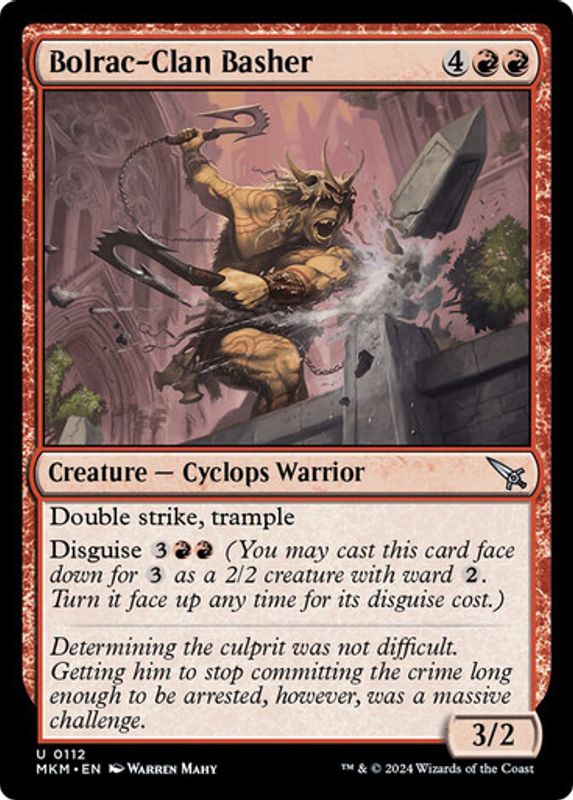 Bolrac-Clan Basher (Foil)