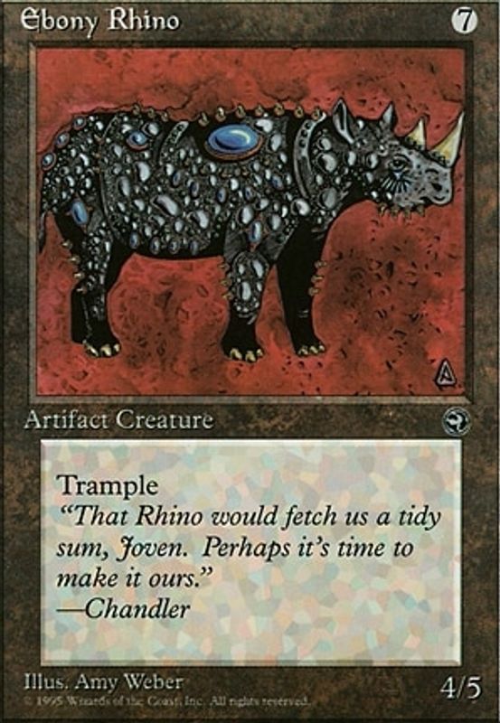 Ebony Rhino