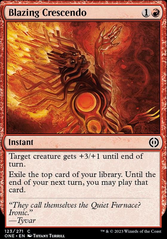 Blazing Crescendo (foil)