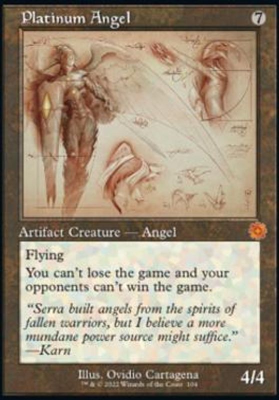 Platinum Angel (Schematic Art)
