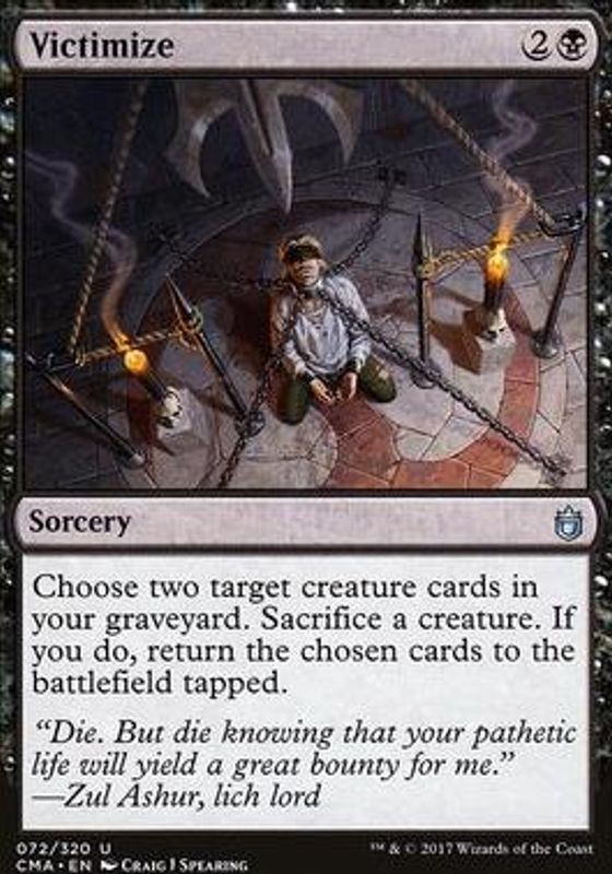 Victimize