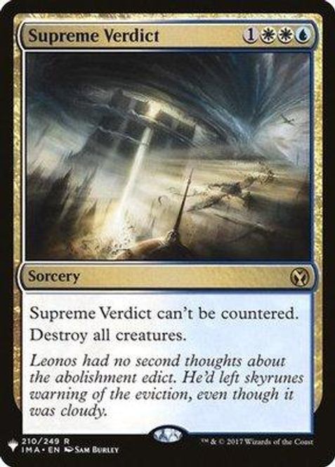 Hovedbilde Supreme Verdict