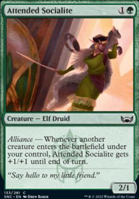 Hovedbilde Attended Socialite (foil)
