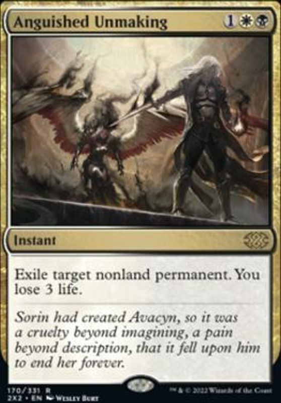Anguished Unmaking