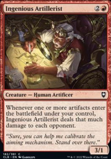 Hovedbilde Ingenious Artillerist (foil)