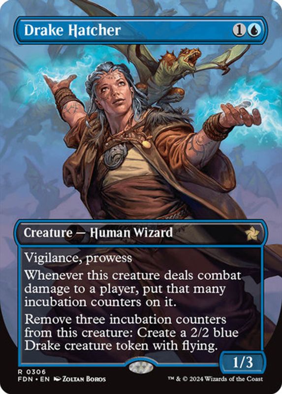 Drake Hatcher (Borderless) (Foil)