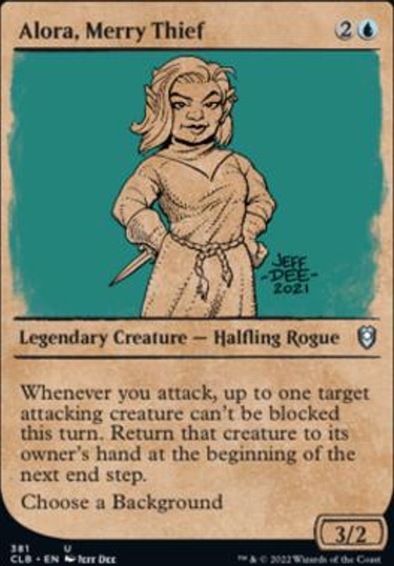 Alora, Merry Thief (Showcase) (foil)