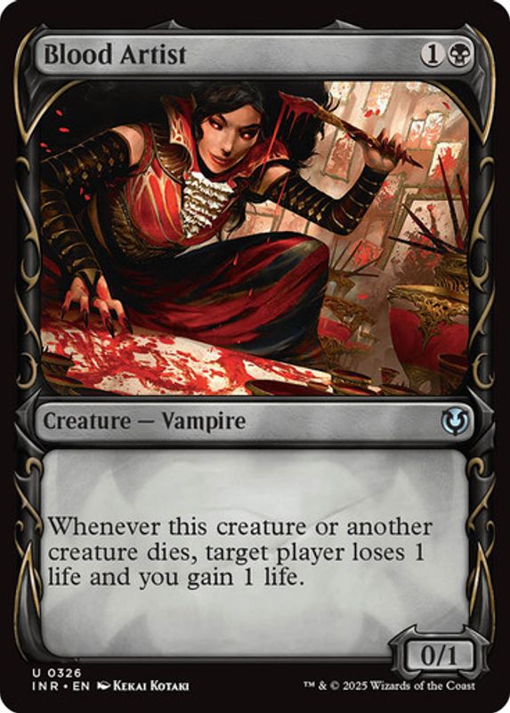 Blood Artist (Showcase) (Foil)