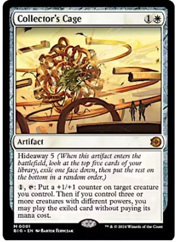 Collector's Cage