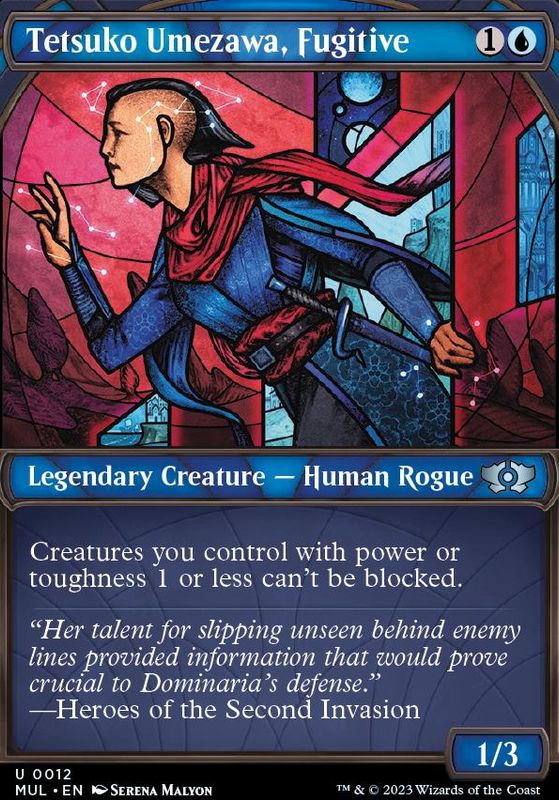 Tetsuko Umezawa, Fugitive (foil)