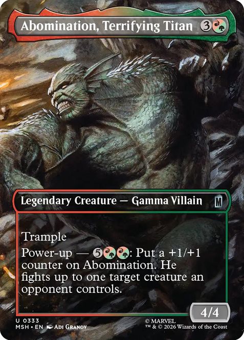 Hovedbilde Abomination, Terrifying Titan ...