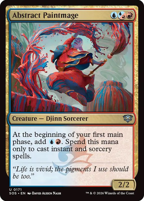 Abstract Paintmage (Foil)
