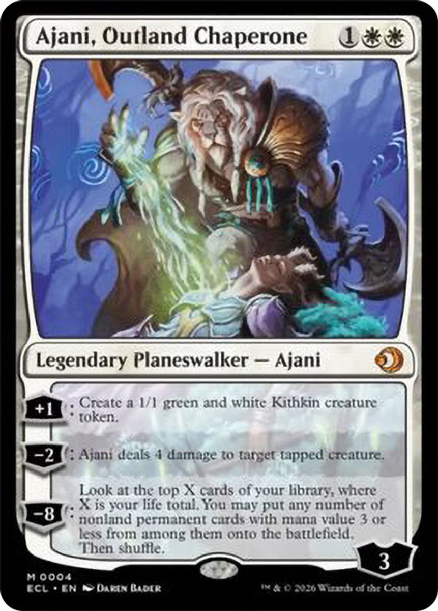 Ajani, Outland Chaperone (Foil)