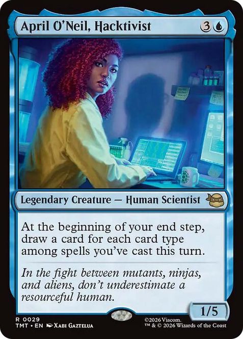 Hovedbilde April O'Neil, Hacktivist ...