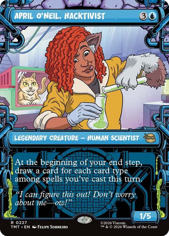 April O'Neil, Hacktivist (Showcase) (Foil)