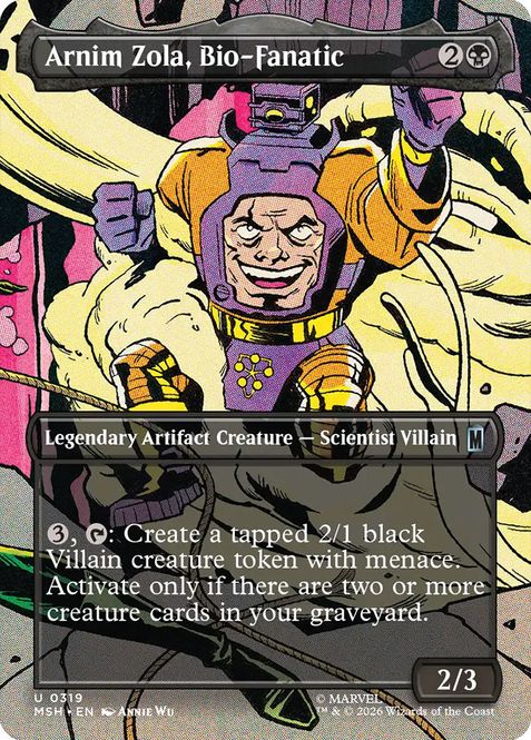 Hovedbilde Arnim Zola, Bio-Fanatic ...