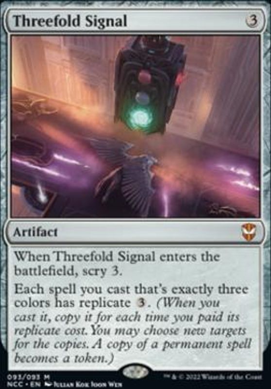 Threefold Signal