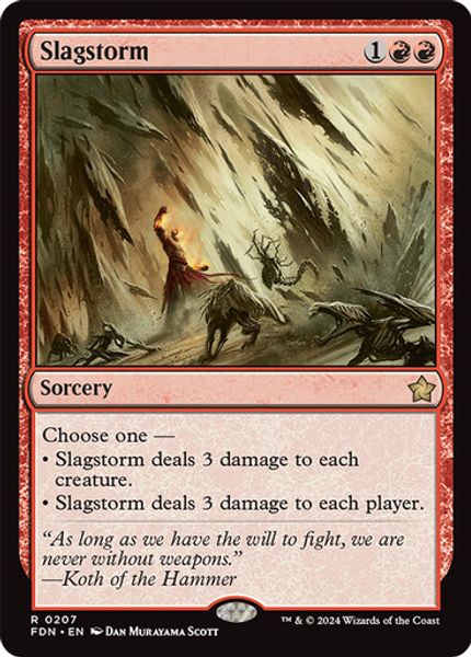 Hovedbilde Slagstorm (Foil)