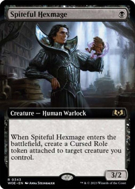 Spiteful Hexmage (Extended Art) (Foil)